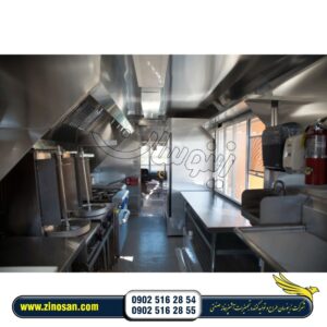 آشپزخانه و فست فود سیار فود تراک food truck
