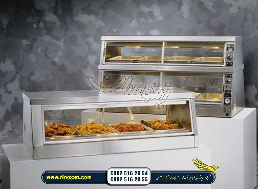 گرمکن دیسپلی ایرانی فست فود مرغ سوخاری