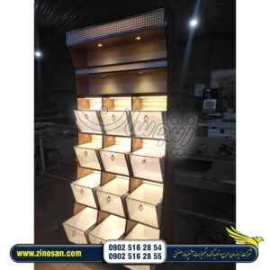 قفسه آجیل و شکلات